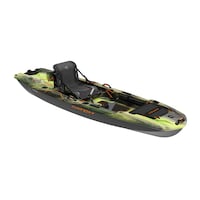 Kayak de pêche Pelican Catch Mode 110 avec accessoires, 1 personne, camouflage
