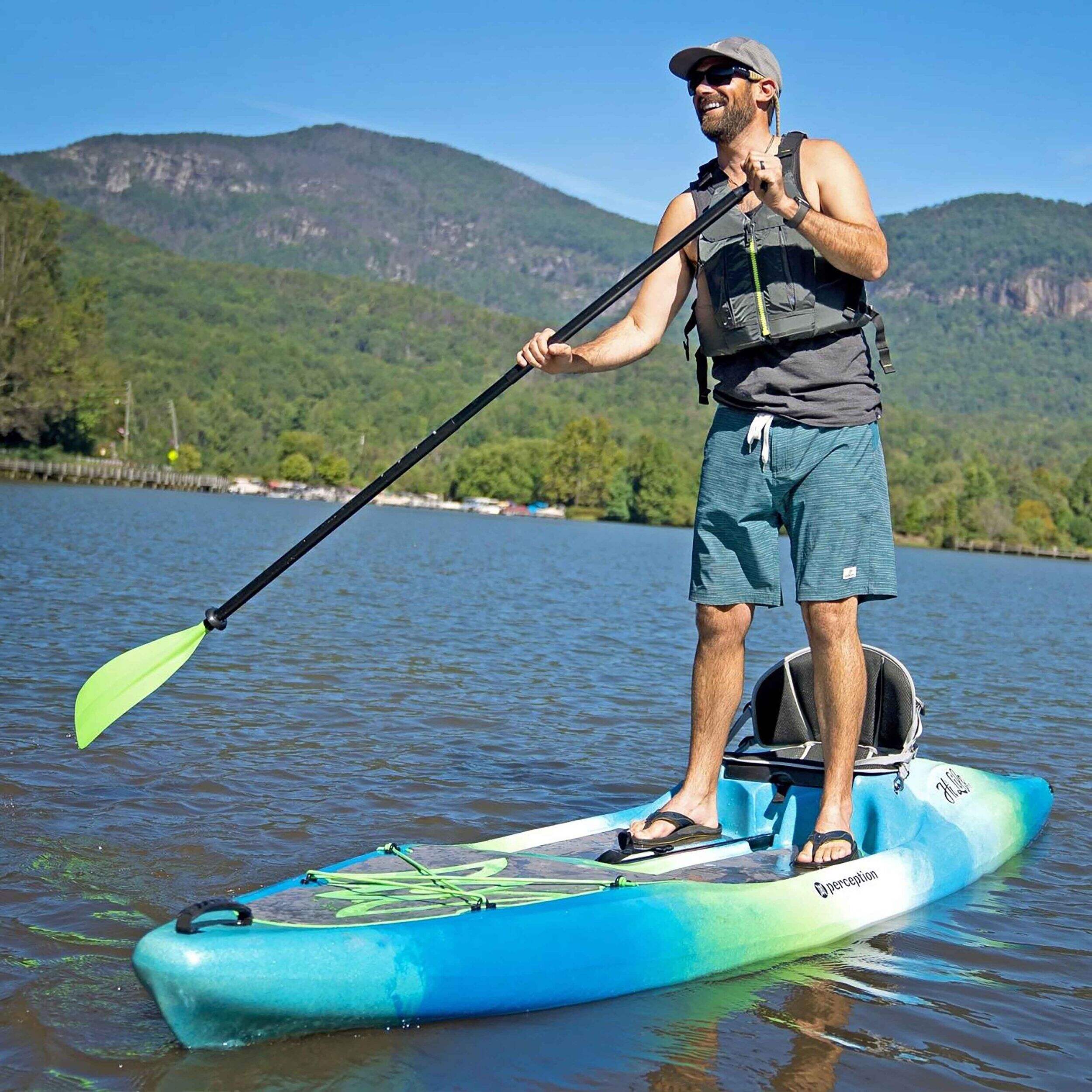 Pelican Perception Hi Life Kayak, 11-ft, Flatwater/General, 1-Person ...