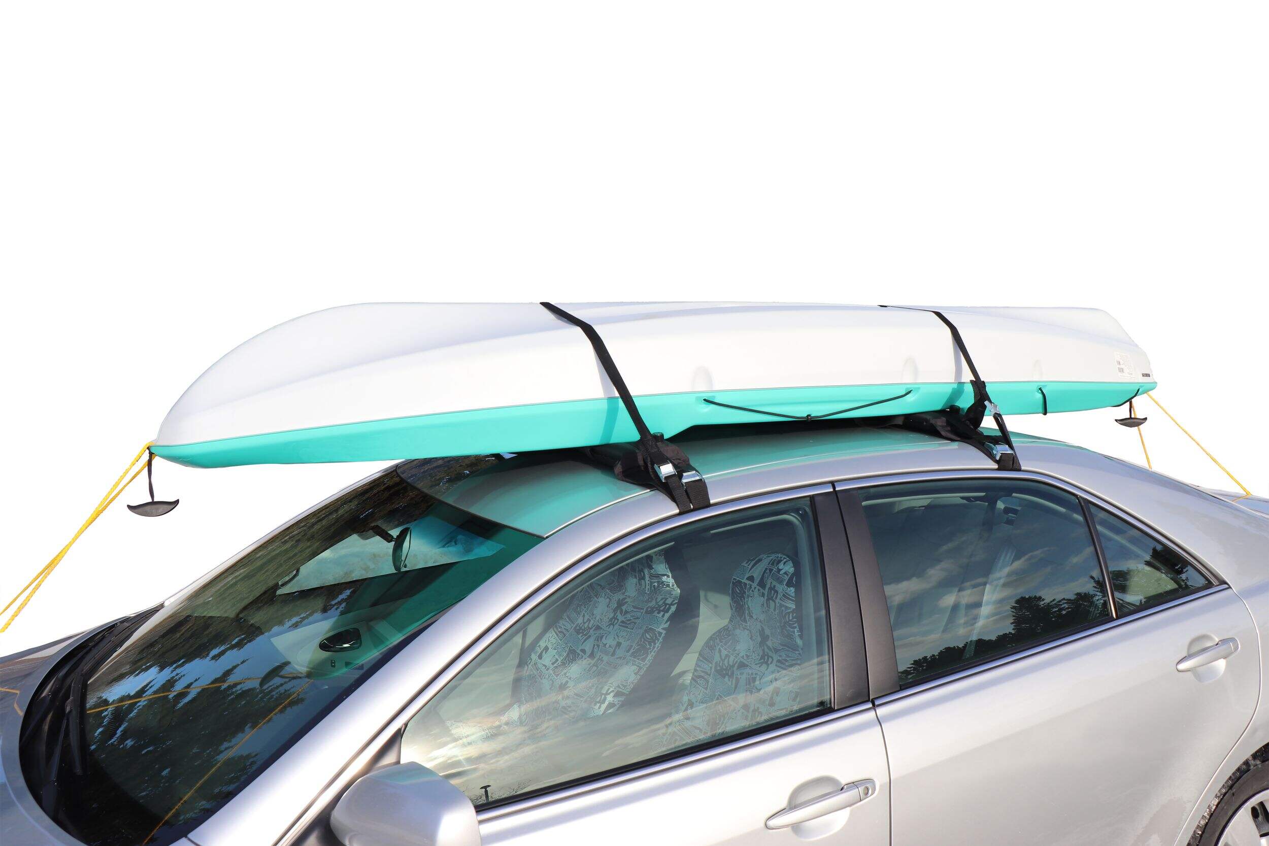 Porte-kayak/canoë Blueline Shoreline Marine, matelas autogonflable Front_Angled_Left
