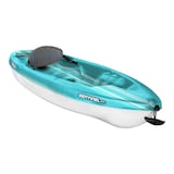 Pelican Sentinel 80X Sit-On Kayak, 1-Person, Turquoise/White Front_Three_Fourths_Angled_Right