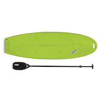 Pelican Vibe 80 Junior 1-Person Stand Up Paddle Board, Lime, 8-ft