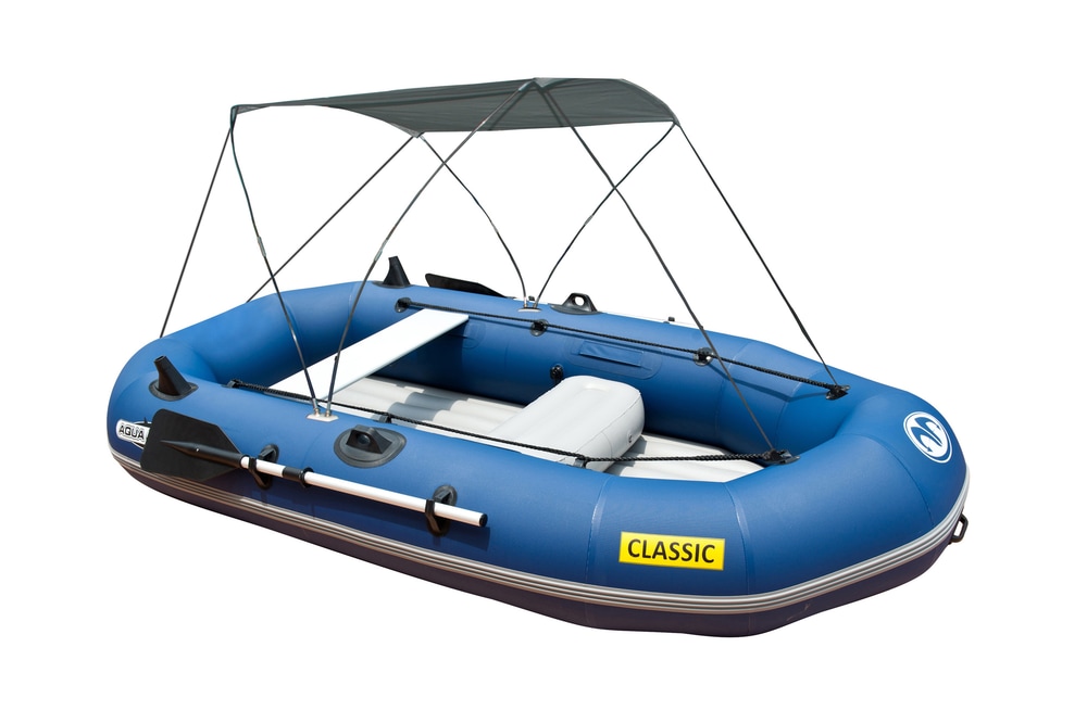 Aqua Marine Classic Inflatable Fishing Boat, 8ft Canadian Tire