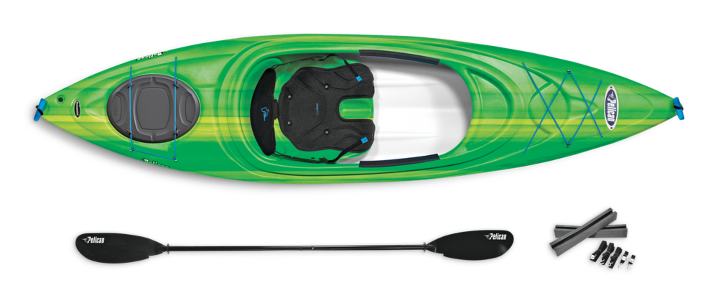 Pelican Magna 100 Packaged 1Person Kayak with Paddle, Lime, 10ft Canadian Tire