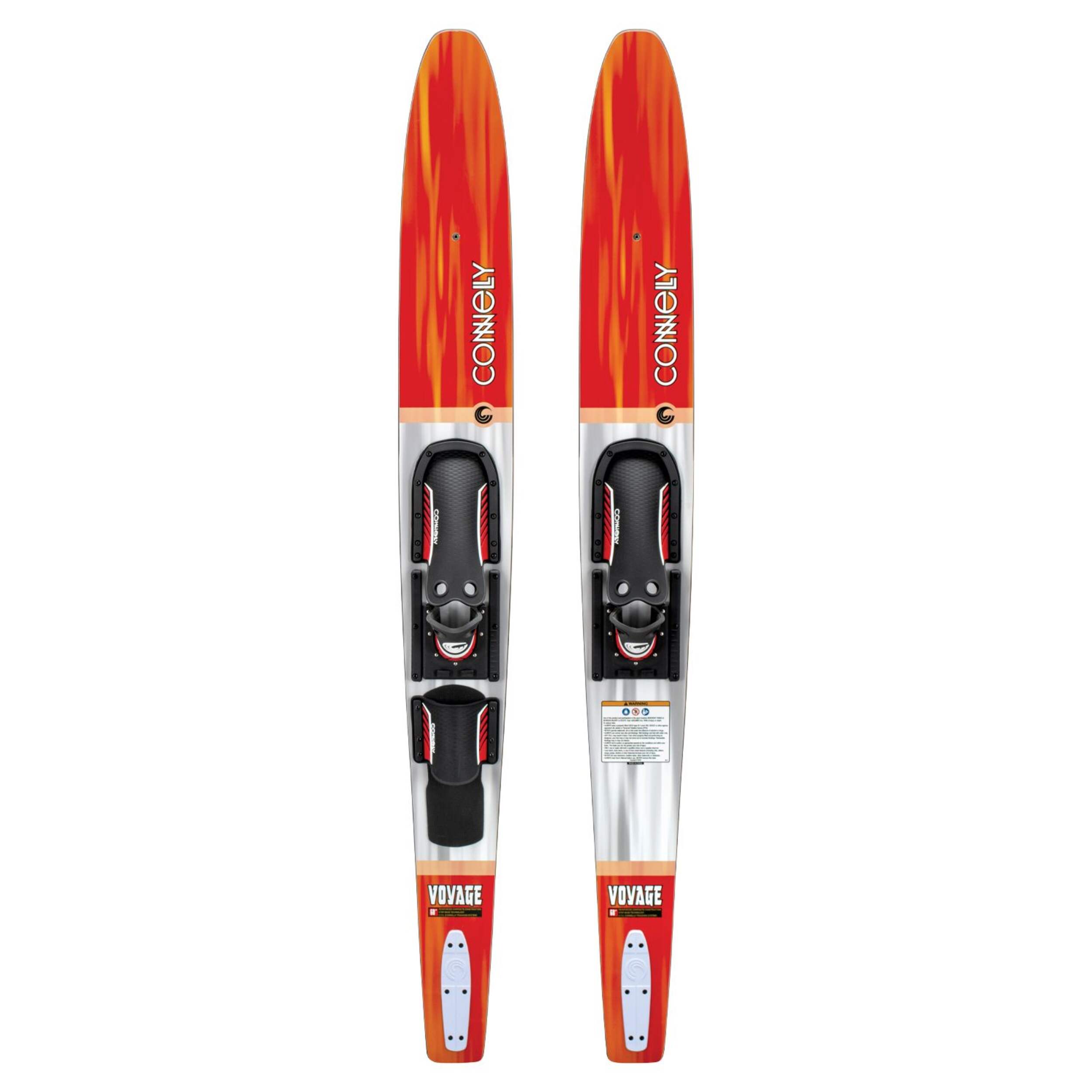 Connelly Voyage Combo Ski with High-Gloss UV Coat, Red Composite_or_Mixed