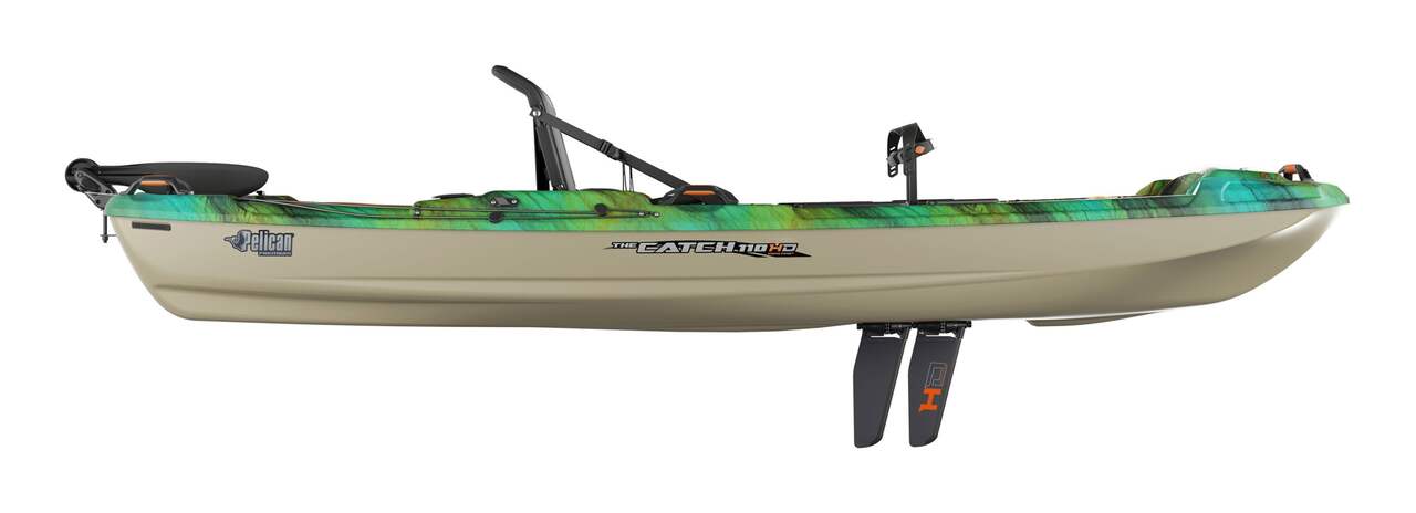 The EASY KAYAK MOTOR Bixpy K1 Pelican Catch Mode 110 Fishing Kayak iCast on  The Water Experience 