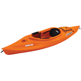 Sun Dolphin Aruba 10 Sit-in Recreational Kayak, ,1-Person, 10-ft, Tangerine Front_Three_Fourths_Angled_Left