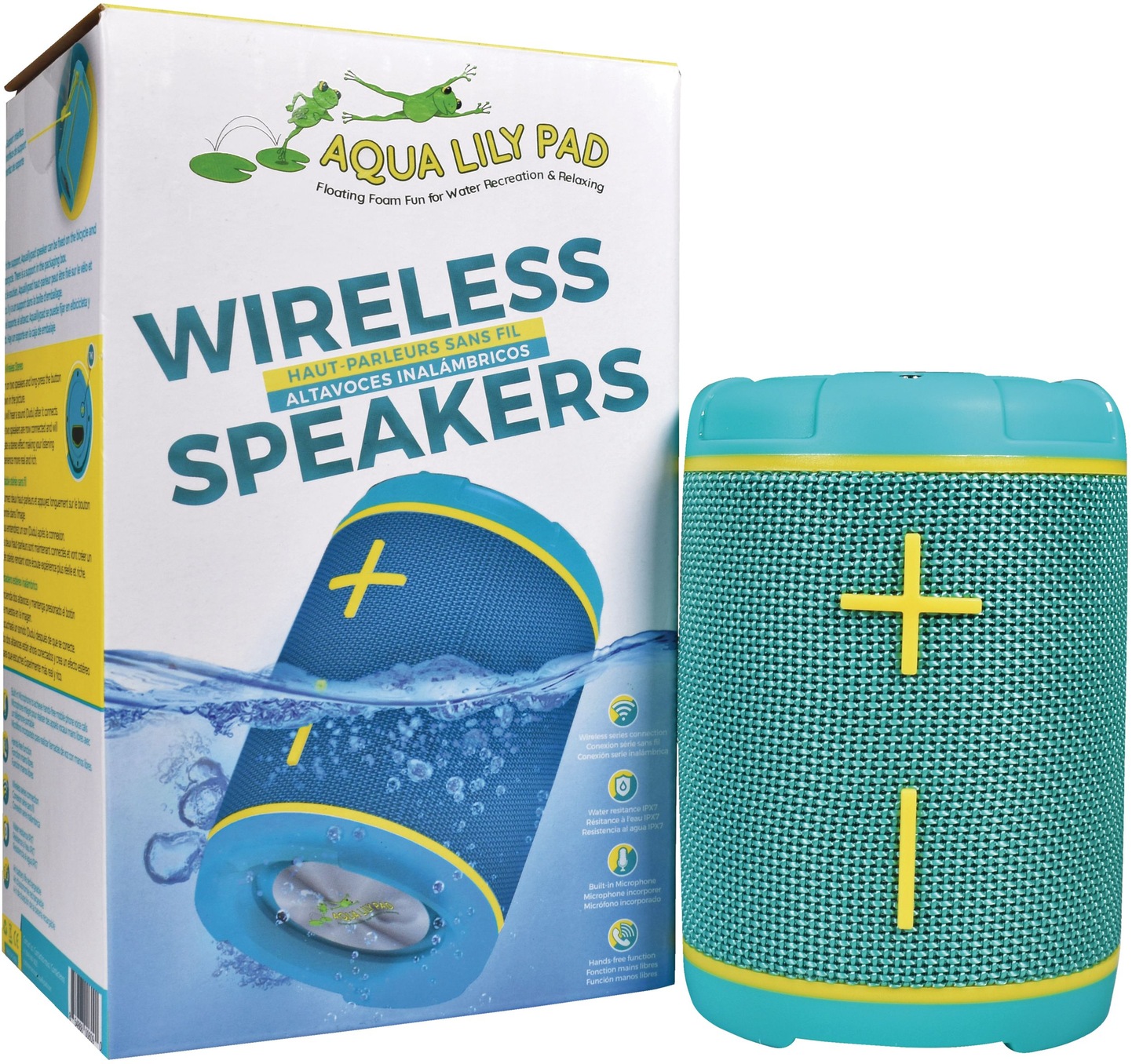 Aqua Lily Pad Floating River/Lake MultiplePerson Water Mat with