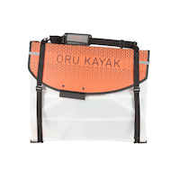 Oru Coast XT Lightweight Compact Foldable Sit-In Kayak for Adults & Youth, 1-Person, White Front_Flat