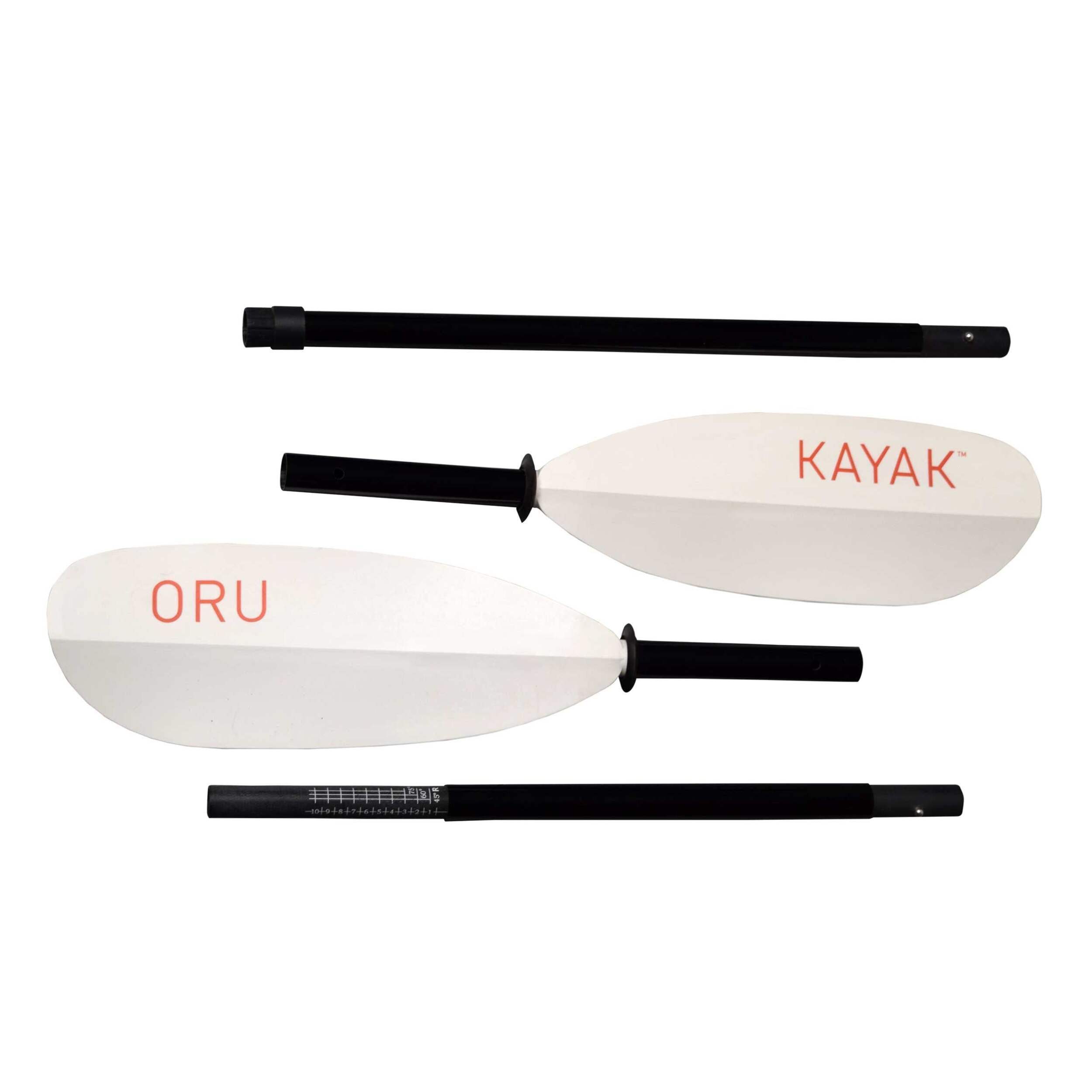 Oru Lightweight Kayak Paddle for Oru Kayaks, Adjustable, White Composite_or_Mixed