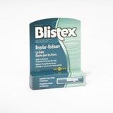 Blistex Regular Lip Balm, Moisturizing Treatment For Dry & Cracked Lips, SPF 15 Front_Angled_Right