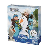 Disney Frozen Kids' Olaf Snowman Building Kit, Winter Outdoor Snow Toy, 12-Pc Set Front_Angled_Left