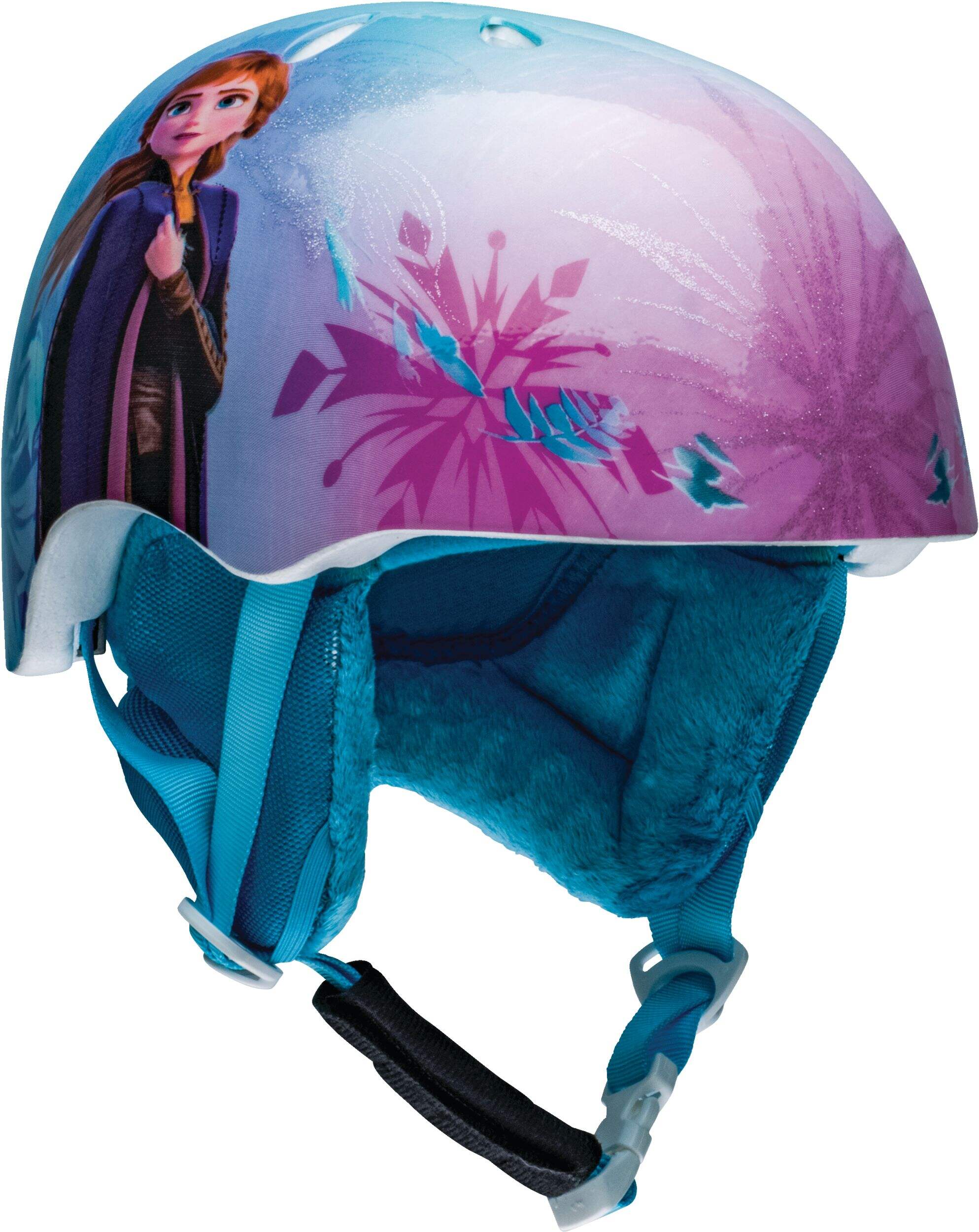 Disney Frozen Kids' Protective Ski/Snowboard Safety Helmet with Insulated Liner Front_Three_Fourths_Angled_Right