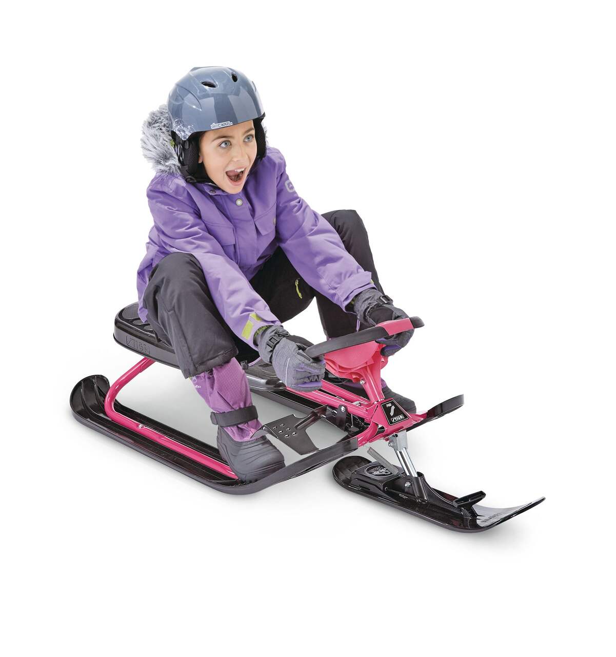 Ski Draisienne Luge Jardin 2 en 1 Ski Traîneau pour Pelouse Tout-petits  Enfants