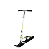 Stiga Snow Kick Free Kids' Winter Snow Ski Scooter with Height Adjustable Handle, Ages 7+ Front_Angled_Left