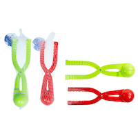 Sno-Ball Kids' Plastic Snowball Maker w/ Handles, Winter Outdoor Snow Toy, Assorted, Ages 5+ Composite_or_Mixed