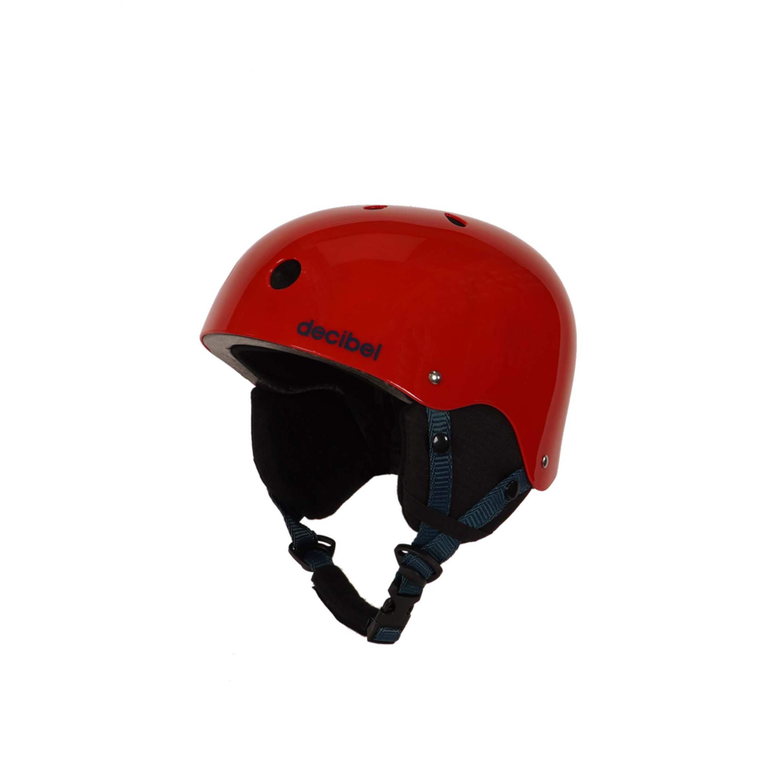 Casque pour enfants Decibel, rouge Front_Three_Fourths_Angled_Left