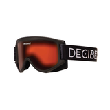 Lunettes de ski/planche à neige pour enfants Decibel Carve, lentilles antibuée et protection UV, noir Front_Three_Fourths_Angled_Left