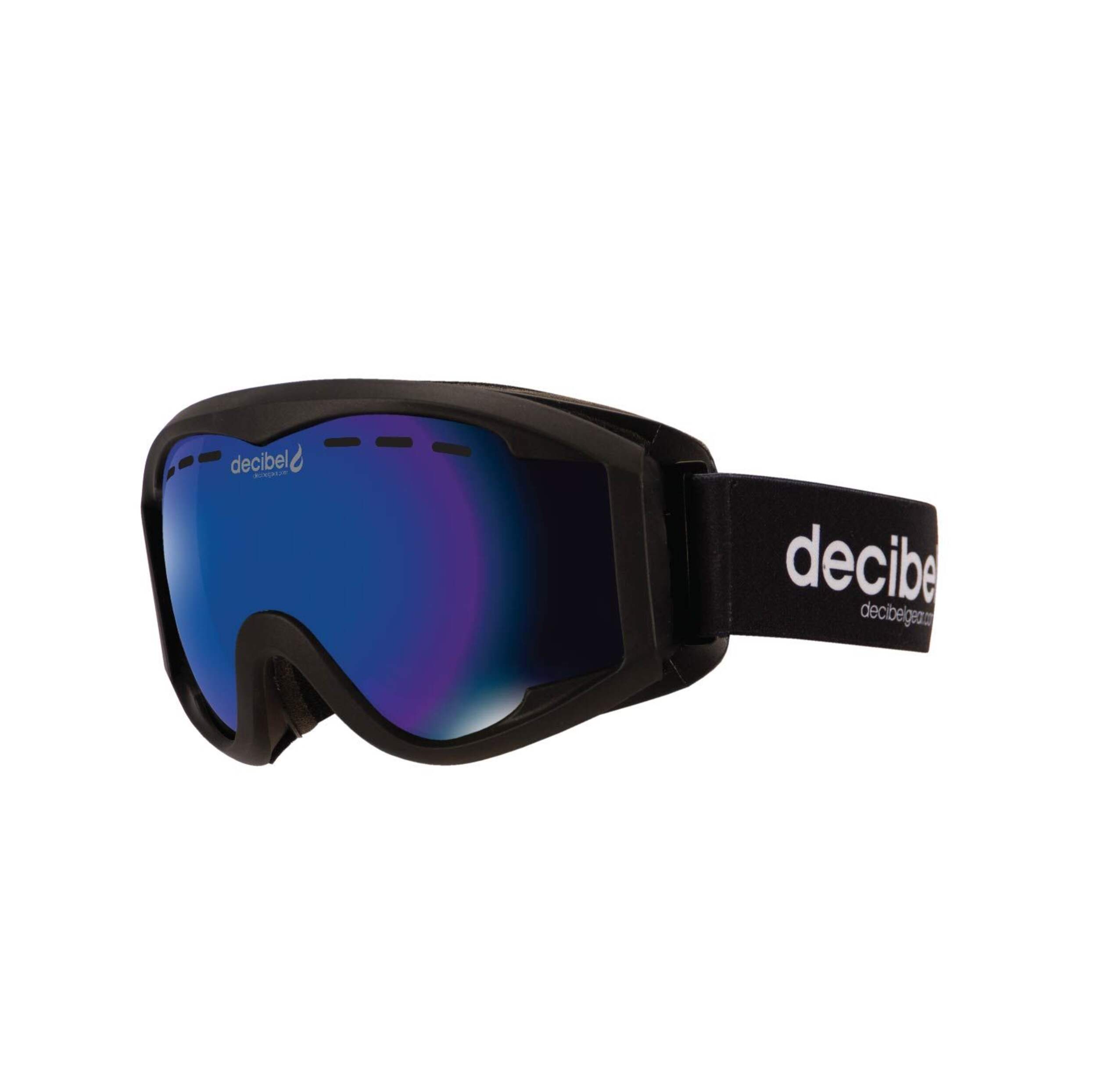 Lunettes de ski/planche à neige pour hommes/femmes Decibel Freeride, lentilles antibuée et protection anti-UV Front_Three_Fourths_Angled_Left