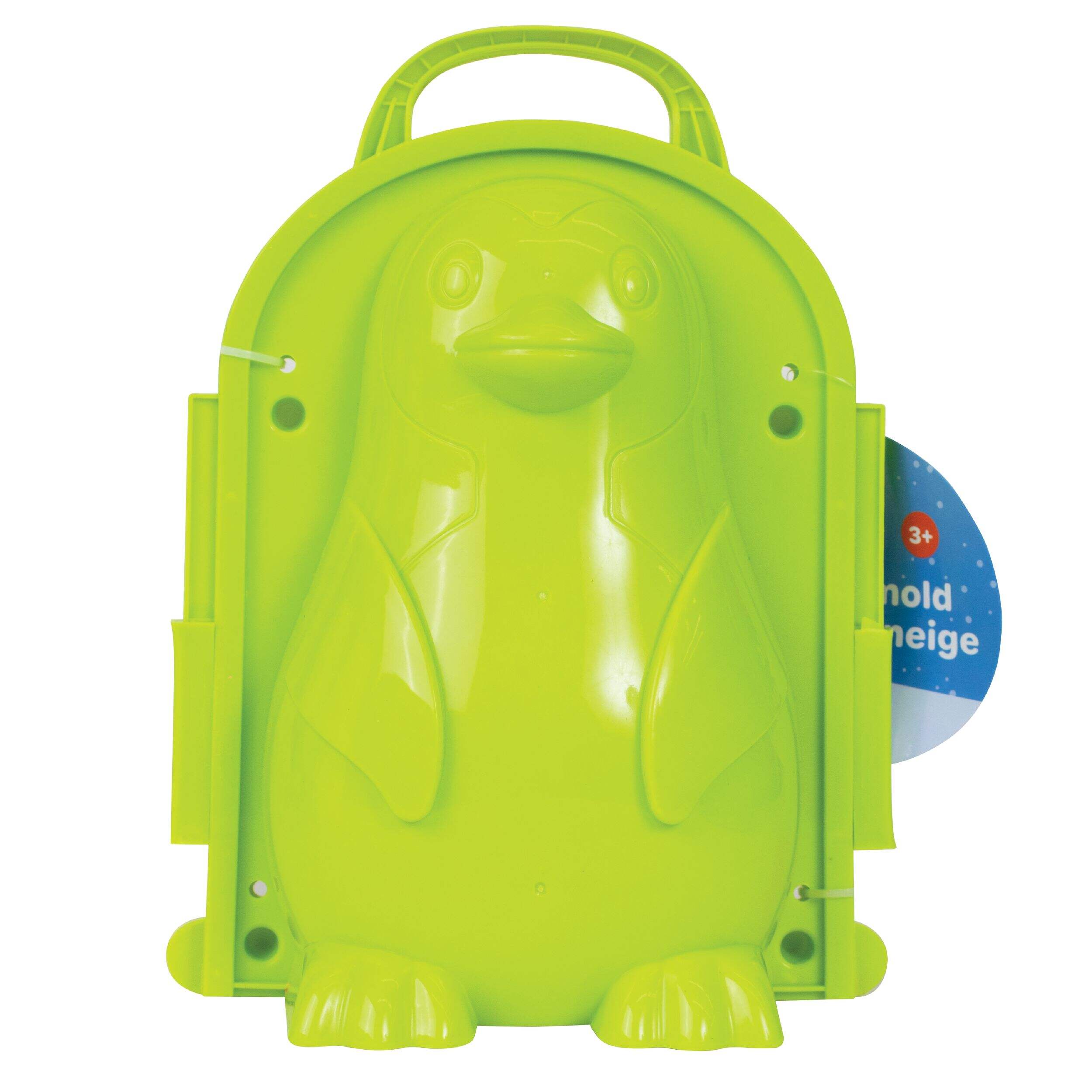 Snow Fun  Kids' Penguin Snowball Maker Mold Clip, Winter Outdoor Snow Toy, Assorted, Ages 3+ Front_Flat
