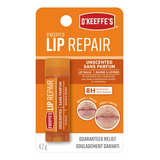 O'Keeffes Original Lip Repair, baume à lèvres hydratant pour lèvres sèches et craquelées, non parfumé Front_Flat