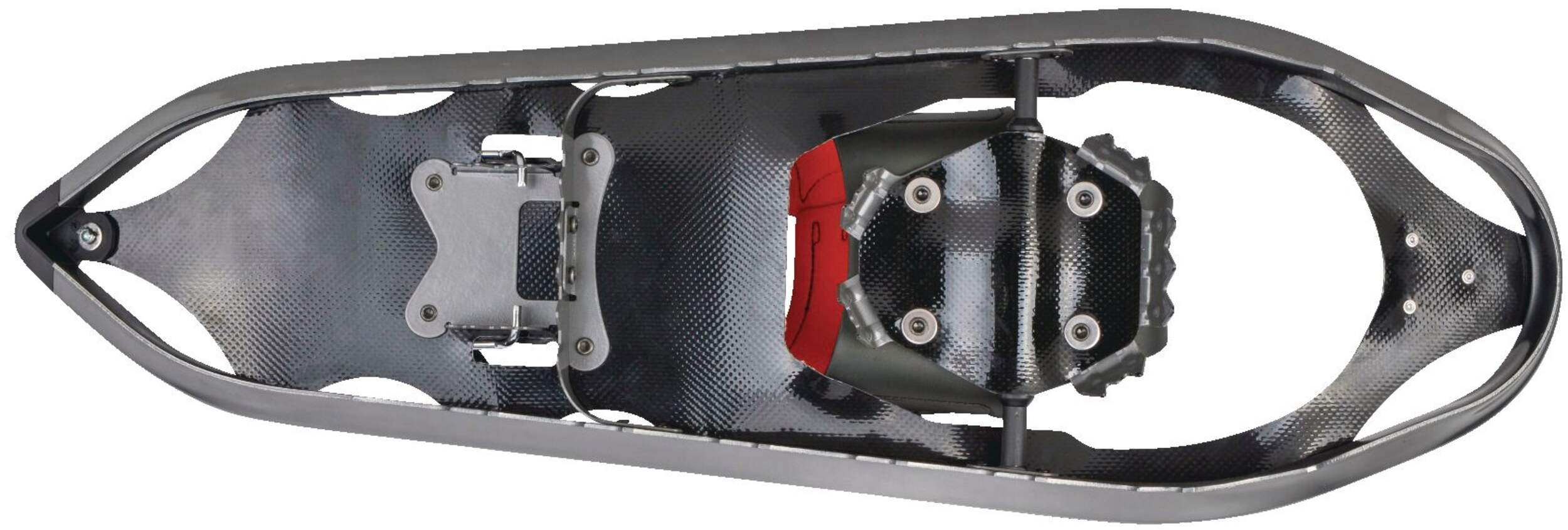 Raquettes en aluminium léger pour hommes Woods avec fixations à bobine réglables, 25 po Overhead_Flat