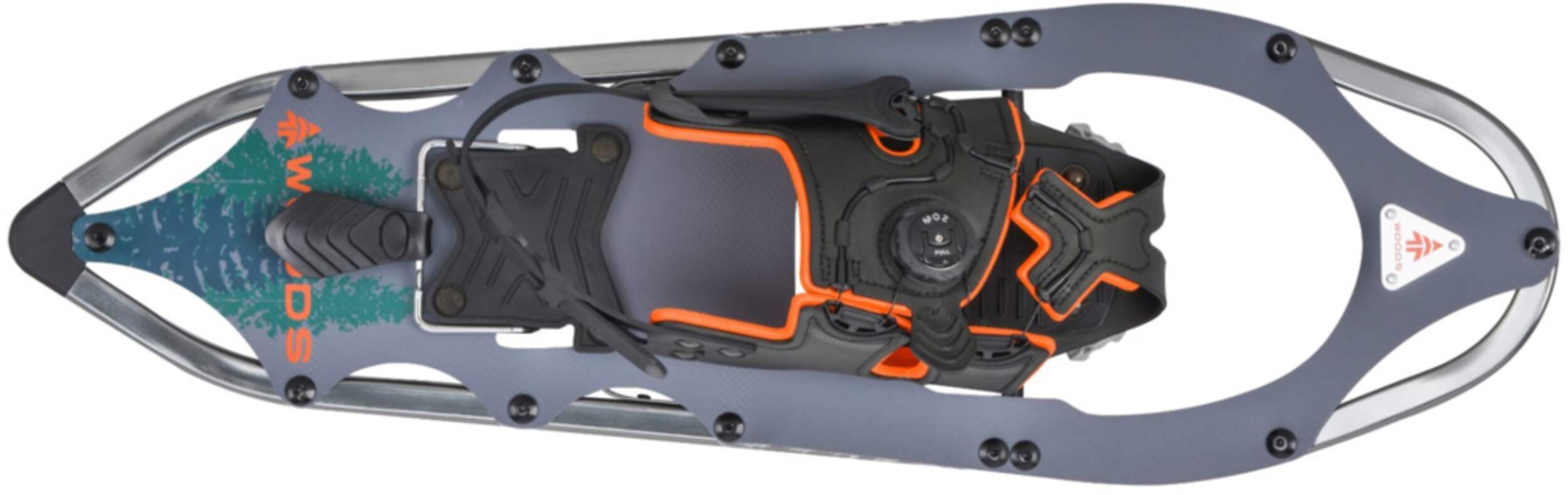 Woods Men's Lightweight Aluminium Snowshoes w/ Adjustable Reel Bindings