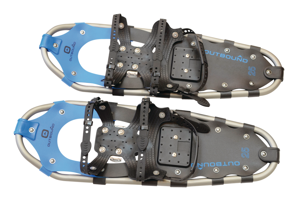 Outbound Men's/Women's Lightweight Aluminium Snowshoes, Adjustable