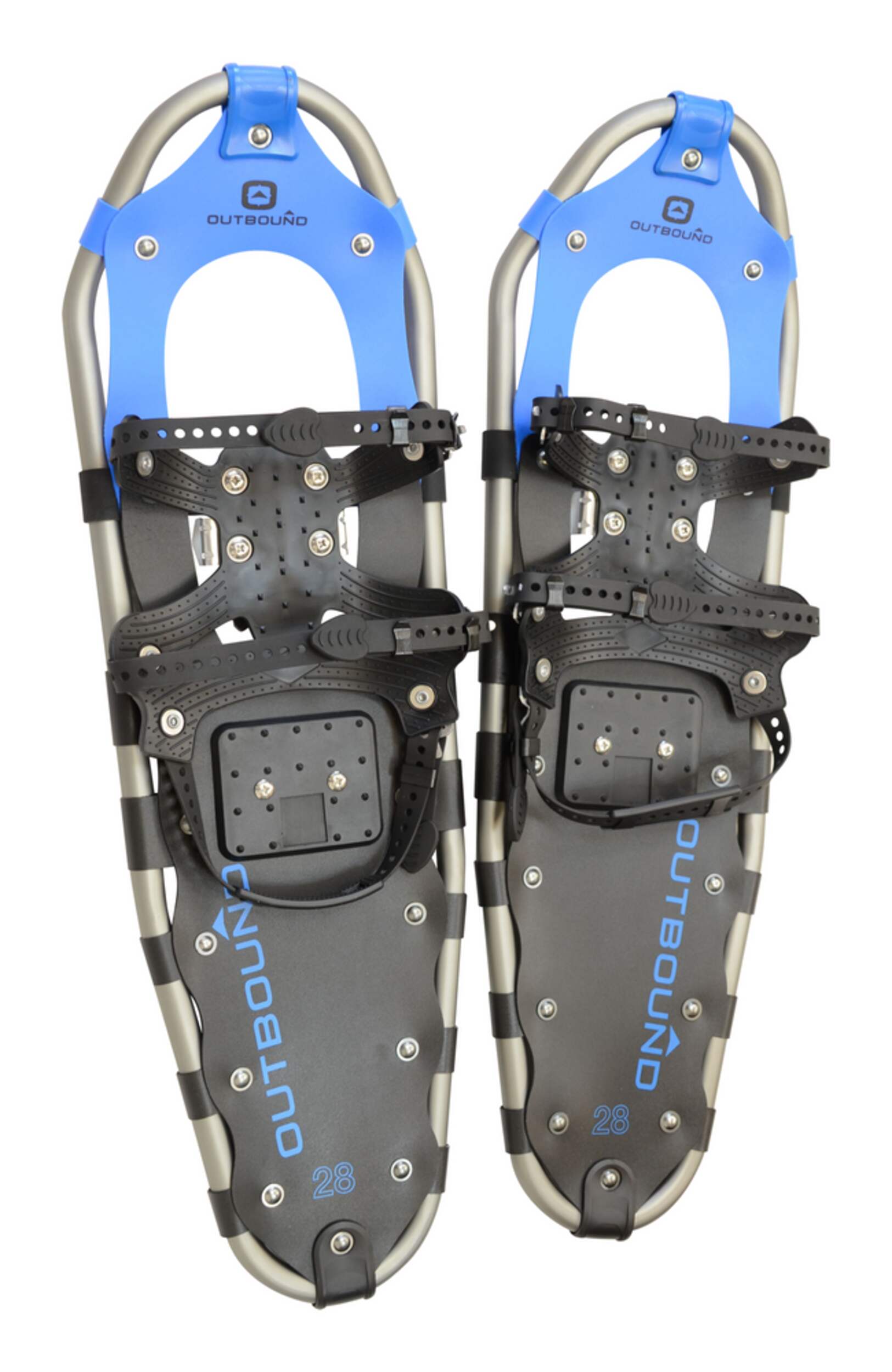 Outbound Men's/Women's Lightweight Aluminium Snowshoes, Adjustable
