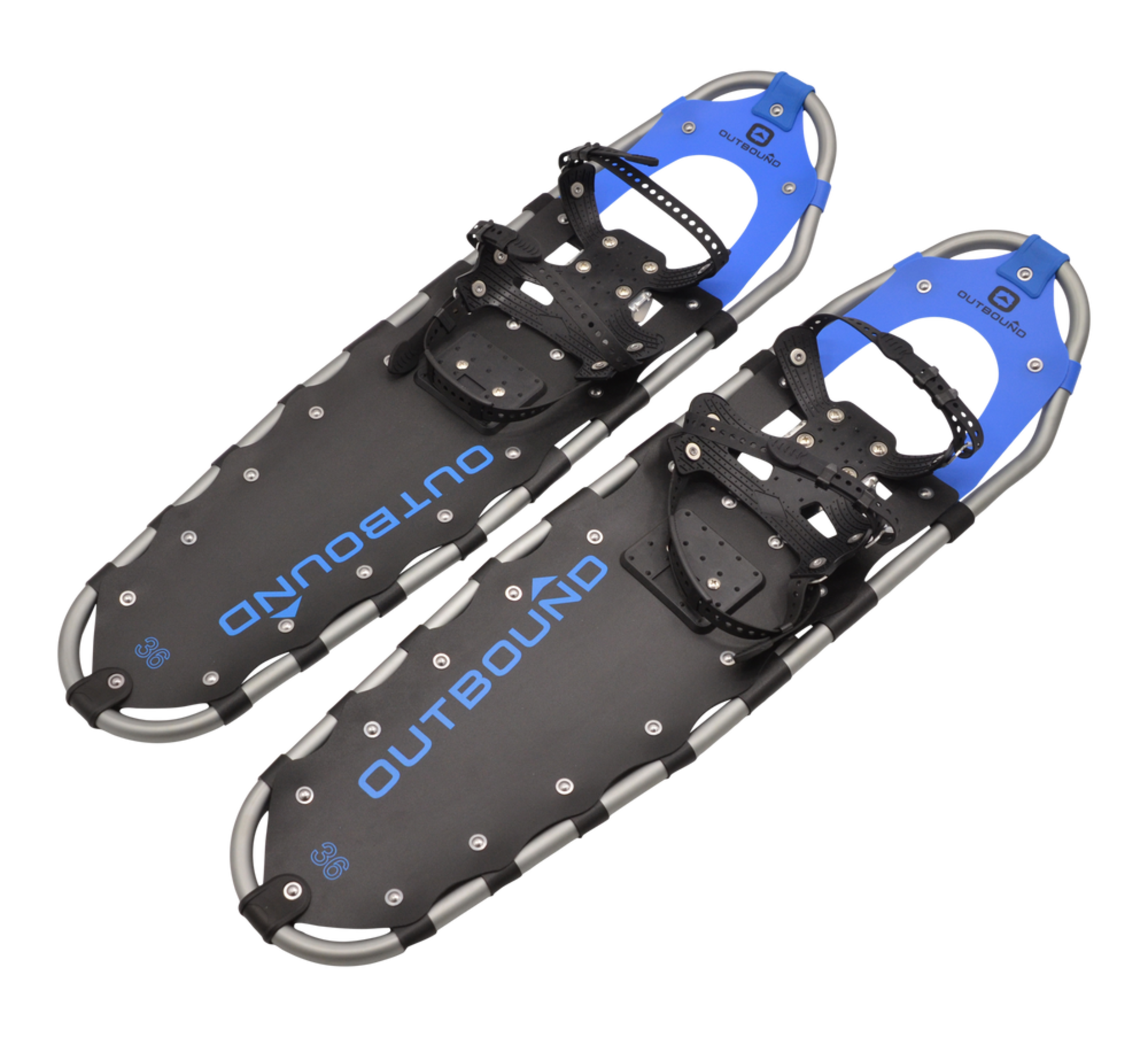 Outbound Men's/Women's Lightweight Aluminium Snowshoes, Adjustable