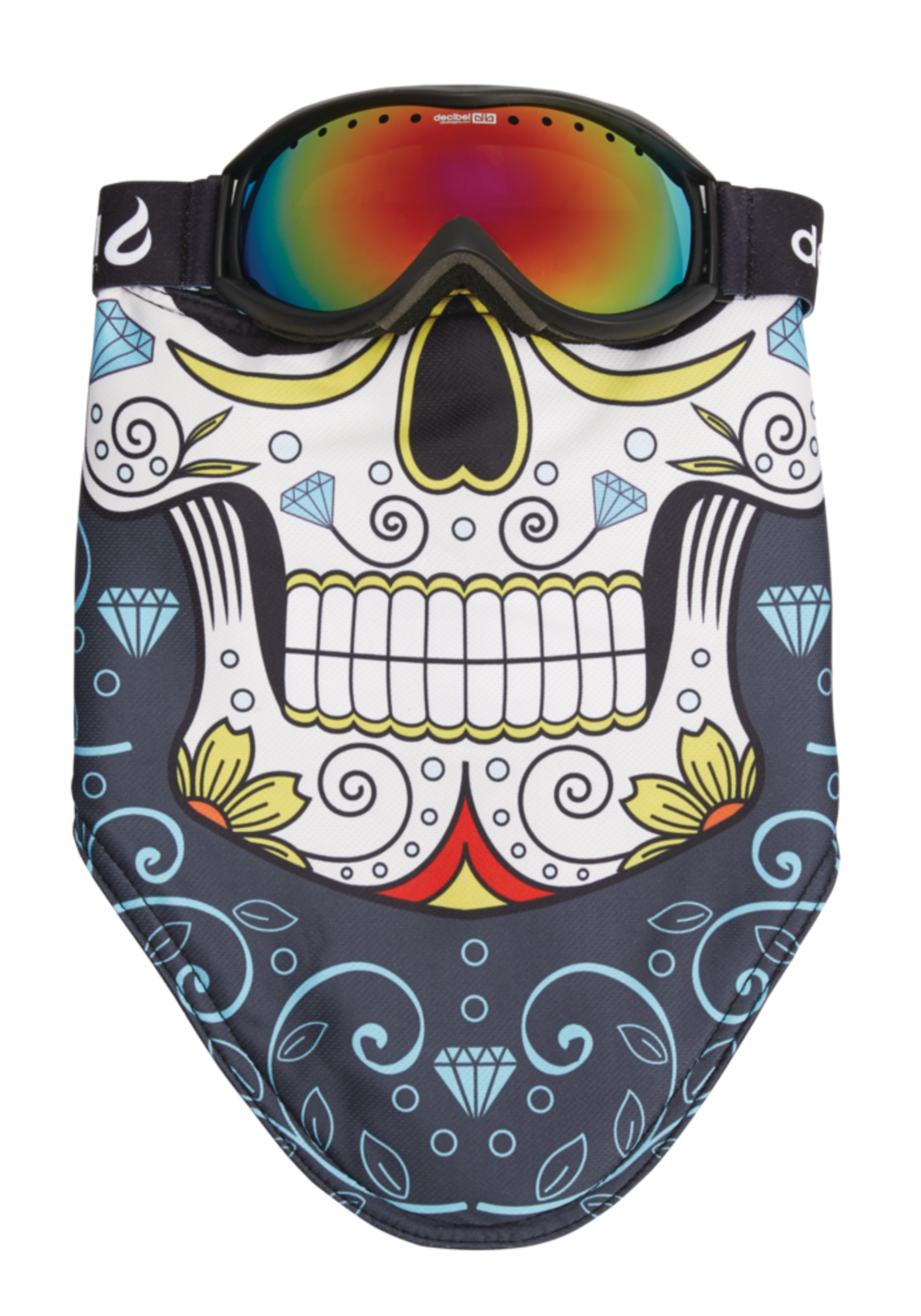 Decibel Snow Goggle with Facemask Front_Flat