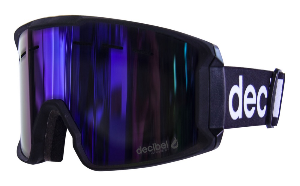 Decibel Freeride XL Men's/Women's Ski/Snowboard Goggles, AntiFog Lens