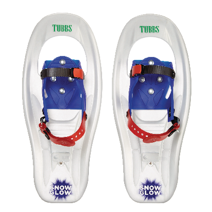 Tubbs Snow Glow Kids' Lightweight Snowshoes w/ Adjustable Ratchet