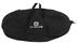 Outbound Lightweight Aluminum Snowshoes with Hiking Poles & Carrybag, Black Front_Flat