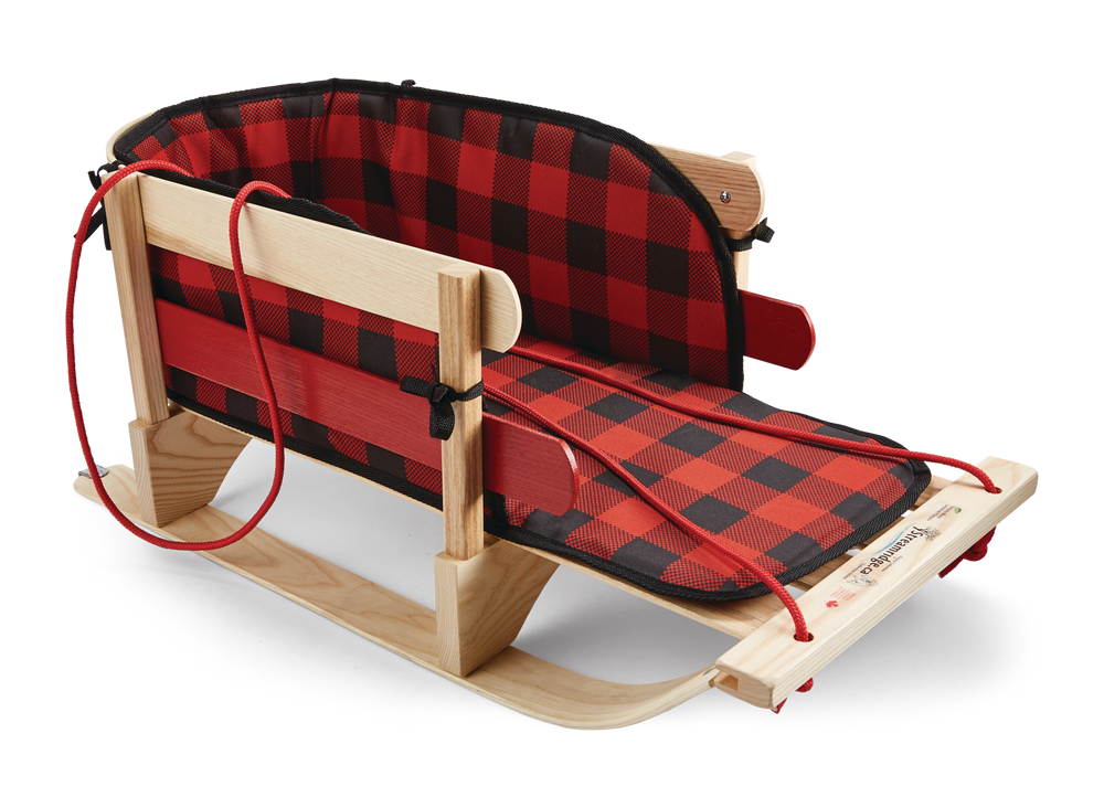Streamridge Baby & Kids' Traditional Vintage Style Wooden Winter Sleigh