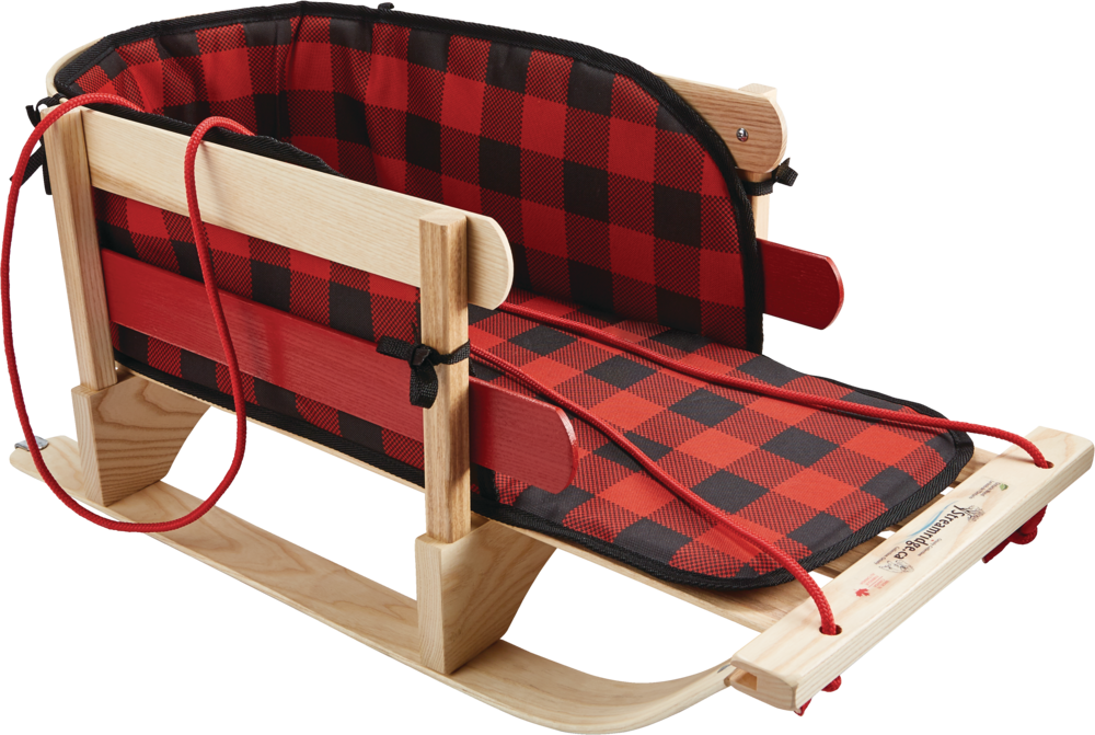 Steamridge Grizzly Sleigh with Plaid Pad 