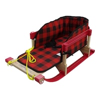 Streamridge Alpine Slasher Winter Seat Pad Cushion For Traditional Wooden Baby Sleigh/Sled