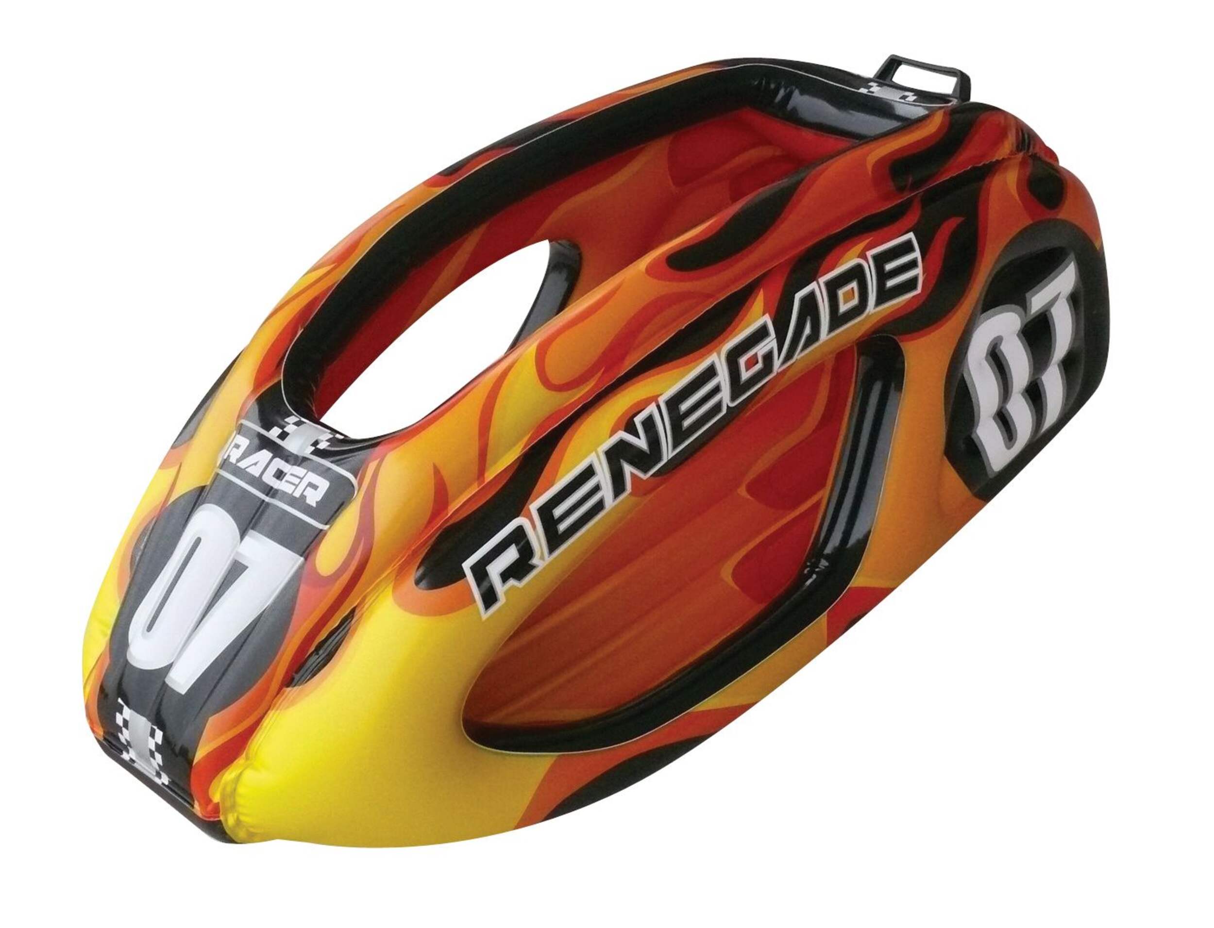 Renegade Inflatable Pod Racer Sled Front_Three_Fourths_Angled_Left