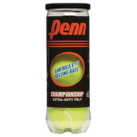 Penn Championship Extra-Duty Tennis Balls, Yellow, 3-pk