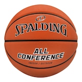 Ballon de basketball en composite Spalding All Conference, intérieur/extérieur, taille 6 (28,5 po) Front_Flat