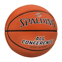 Spalding All Conference Indoor/Outdoor Composite Basketball, Official Size 7, 29.5-in Front_Three_Fourths_Angled_Right