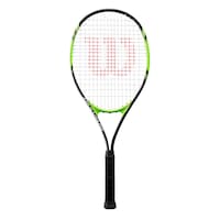 Wilson Advantage Extra Long Alloy Tennis Racquet with Oversize Head, Adult, Green Front_Flat