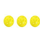 Matrix Official Size & Weight Outdoor Pickleballs, White, 3-pk Front_Flat