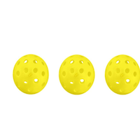 Matrix Official Size & Weight Outdoor Pickleballs, White, 3-pk Front_Flat