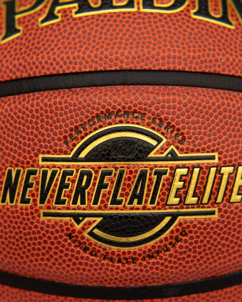 Spalding Neverflat Elite Indooroutdoor Composite Basketball Official