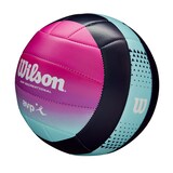 Wilson Canada Avp Oasis Blue/Purple Volleyball Front_Three_Fourths_Angled_Left