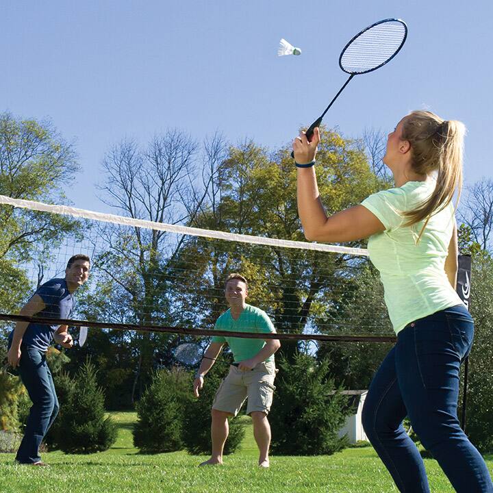 driveway volleyball poles