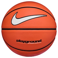 Ballon de basketball d'extérieur en caoutchouc Nike Playground, taille officielle 7 (29-1/2 po), orange Front_Flat