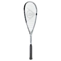Dunlop Blaze Pro 5.0 Alloy Squash Racquet with Soft Grip, White, 27-in Front_Three_Fourths_Angled_Right