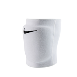 Nike Essential Unisex DRI-FIT Protective Volleyball Knee Pads, M/L, White Front_Angled_Left
