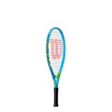 Wilson U.S Open Kids' Lightweight Alloy Junior Tennis Racquet/Racket, Blue, 21-in Front_Three_Fourths_Angled_Right